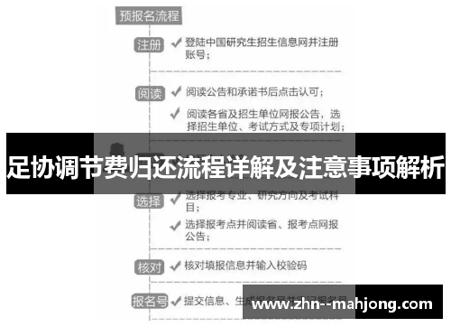 足协调节费归还流程详解及注意事项解析